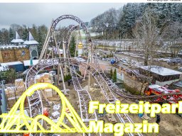 Aufbau des Themenbereichs „Sonnenbucht“ in FANTASIA (Dezember 2024)